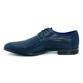 Polbut Scarpe formali da uomo in pelle C3LAK blu navy 1