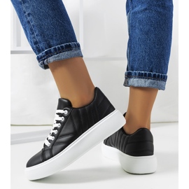 Sneakers nere con suole grosse Matthew nero 2