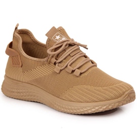 Scarpe sportive Novità EVENTO 21TX02-3634 Dk.beige 3
