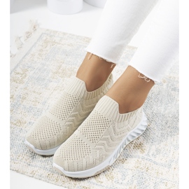 Sneaker sportive beige Alexandrin 1