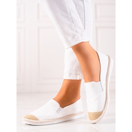 TRENDI Espadrillas bianche casual bianca 1