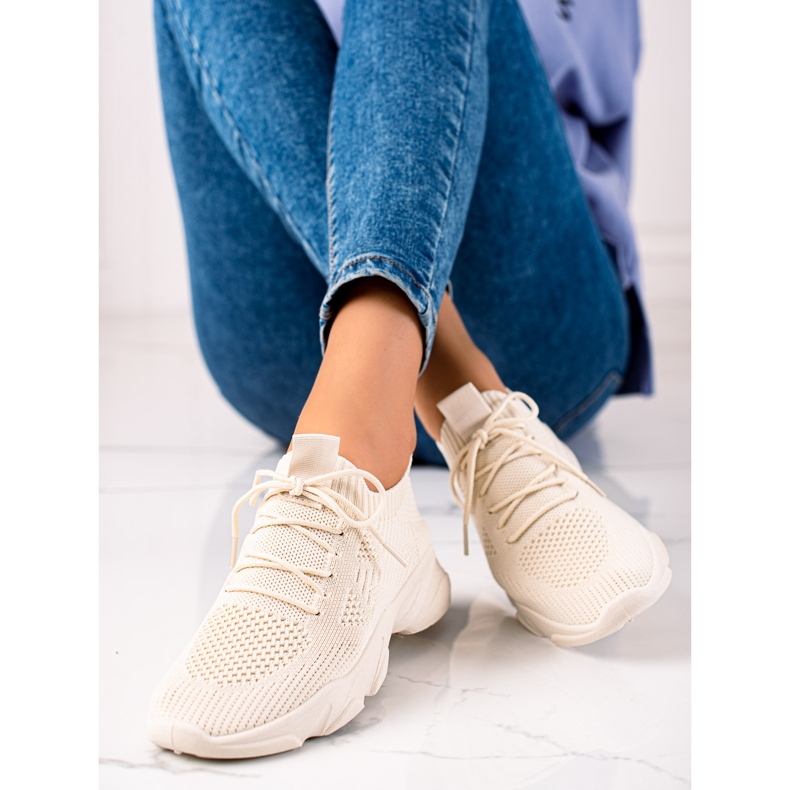 Sweet Shoes Scarpe sportive beige 1