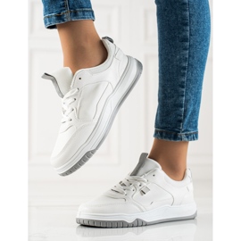 TRENDI Scarpe sportive bianche bianco 2