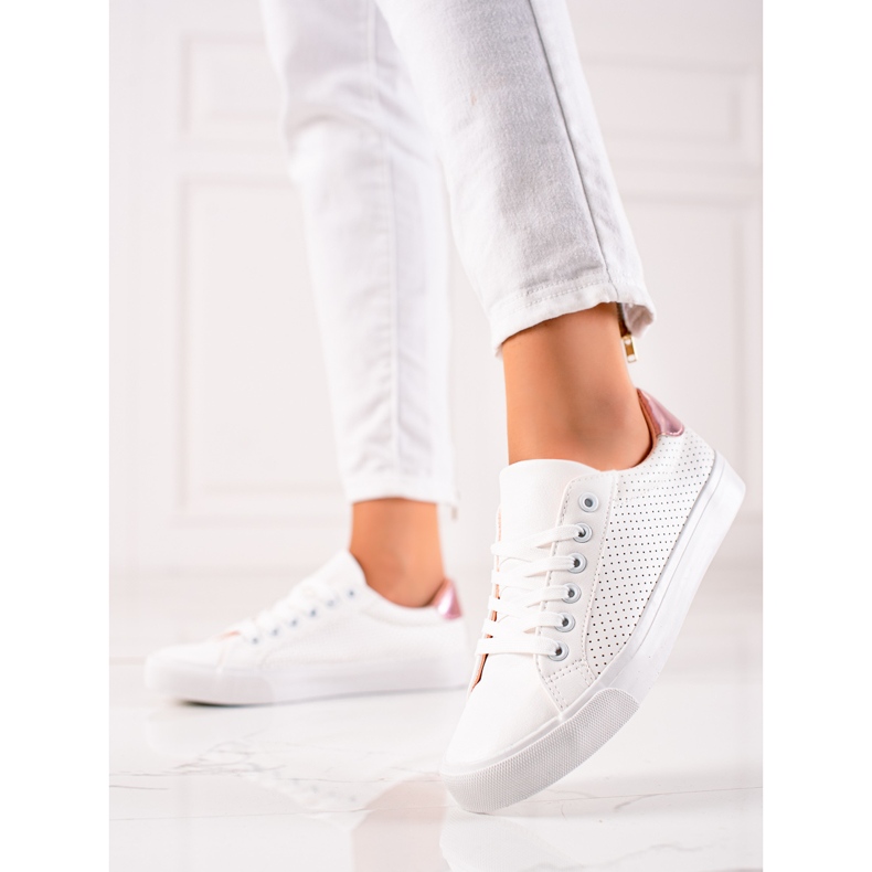 Mckeylor Sneakers bianche classiche bianco 1