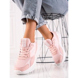 Sneakers da donna Big Star JJ274596 rosa 1
