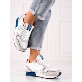 Sneakers da donna Big Star JJ274280 bianca 1