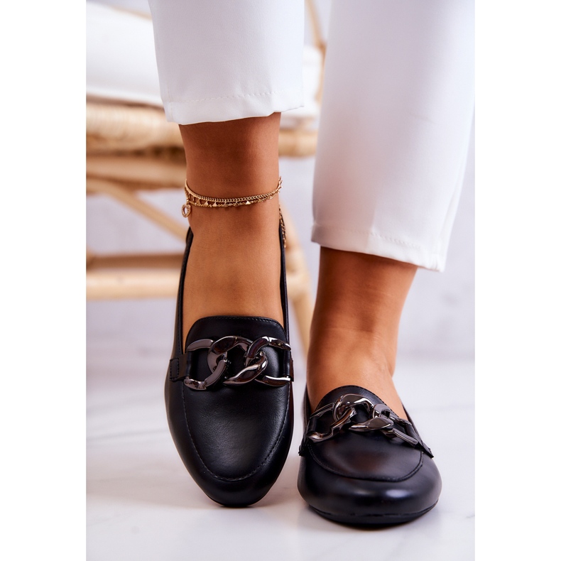 Mocassini da donna Sergio Leone MK739 Neri nero 2