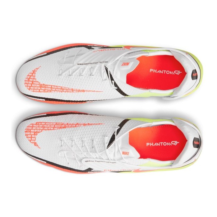 Nike Phantom GT2 Academy Flyease Mg M DH9638-167 scarpe da calcio bianca 6