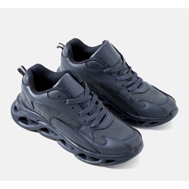 Sneakers da uomo Cedric blu navy grigio 1