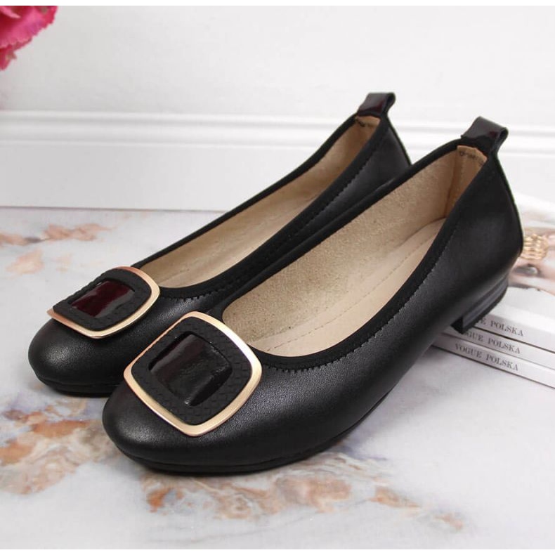 Ballerine in pelle Filippo W PAW334A nere nero 2