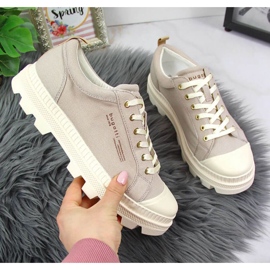 Sneakers Bugatti W INT1721 beige sulla piattaforma 1