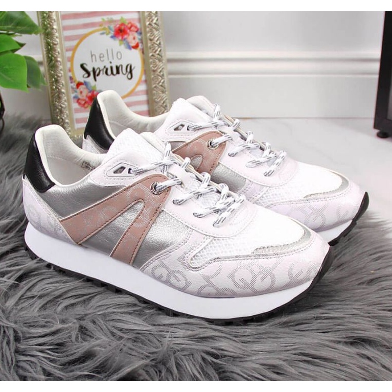 Sneakers Bugatti W JJ253100 bianche bianca 2