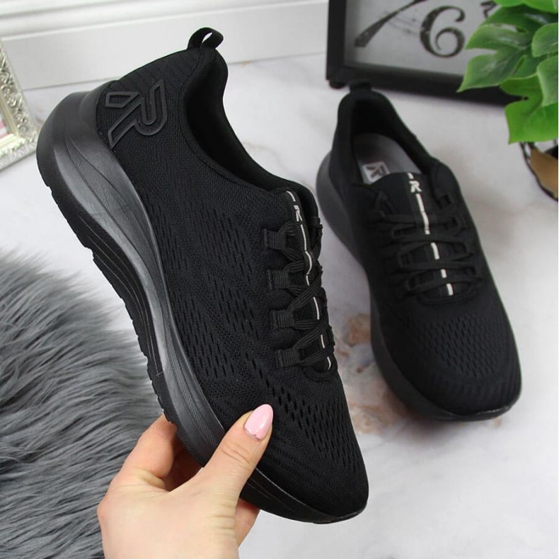 Rieker W 42103-01 scarpe sportive nere nero 1