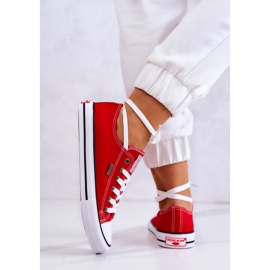 Sneakers Classiche Da Donna Cross Jeans JJ2R4010C Rosse rosso 5
