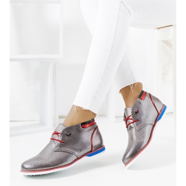 Scarpe da donna Luella traforate argento 1