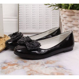 Ballerine laccate S. Barski Jr. OLI153A nere nero 2