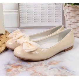 Ballerine laccate S. Barski Jr. OLI153B beige 2