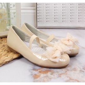 Ballerine con elastico S. Barski Jr. OLI154C beige 2