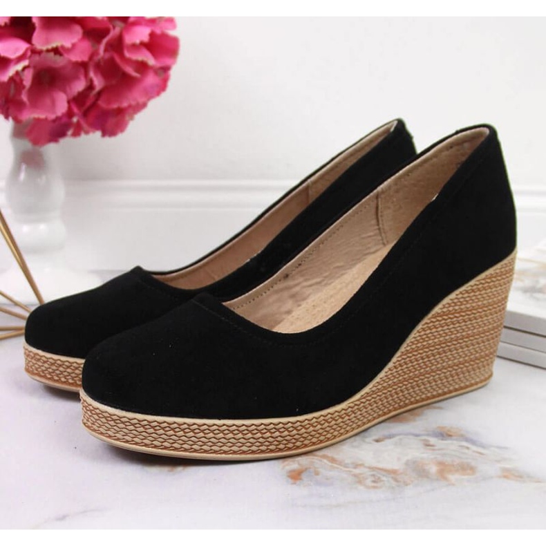 Décolleté con zeppa Filippo W PAW339B nere nero 2