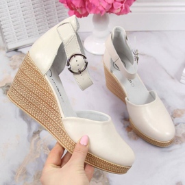 Sandali con zeppa Filippo W PAW340A beige 1