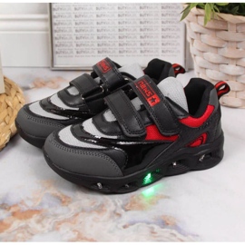 Scarpe suola lucida Novità Jr EVE348 nero 2
