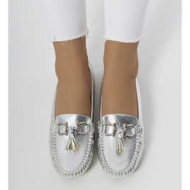 Mocassini da donna Taylor argento d'argento 1