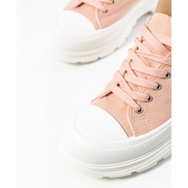 Sneakers rosa con suola spessa in Prenzel 1