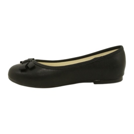 Ballerine nere con fiocco nero 1