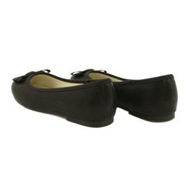 Ballerine nere con fiocco nero 5