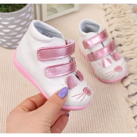 Stivali con velcro Kornecki Jr KOR6774 bianco 1