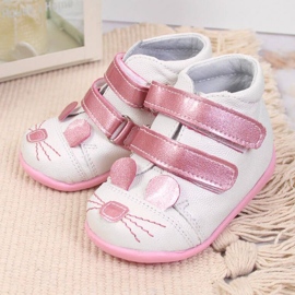 Stivali con velcro Kornecki Jr KOR6774 bianco 2