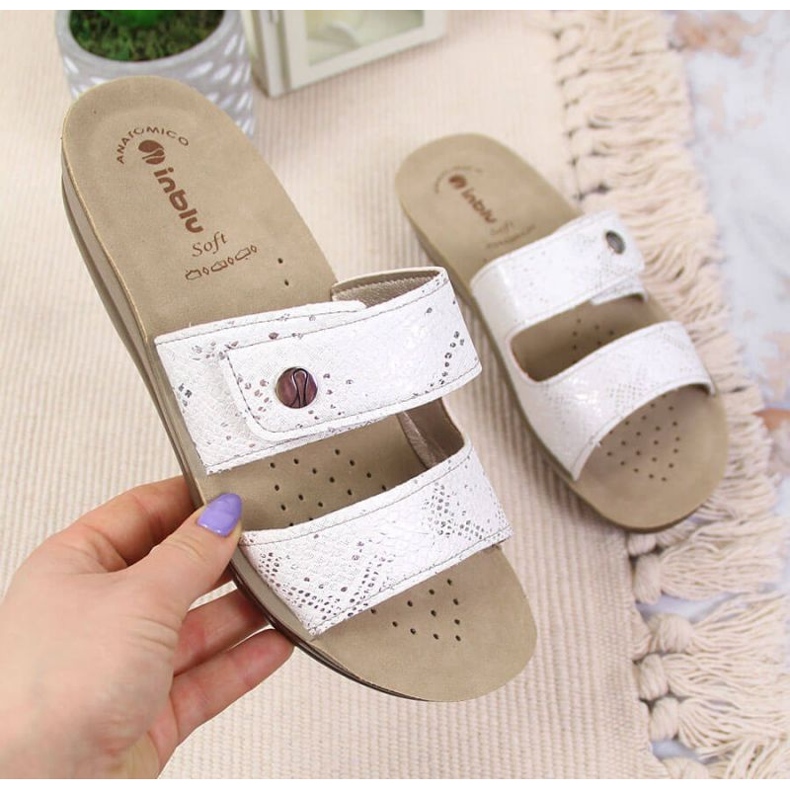 Velcro Inblu W ARC10A bianco 1