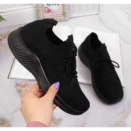 Scarpe sportive nere slip on Filippo W PAW341 nero 1