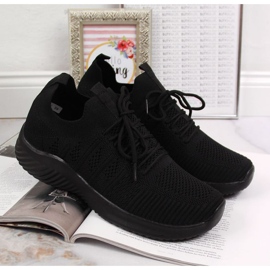 Scarpe sportive nere slip on Filippo W PAW341 nero 2