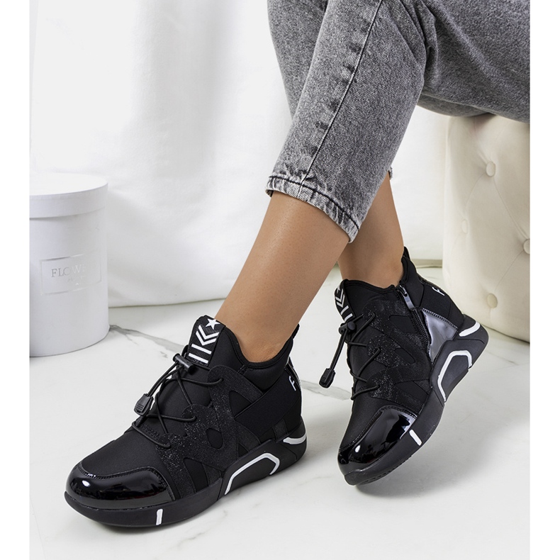 Sneakers da donna nere di Jarvis nero 1