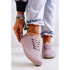 Sneakers Light da Donna Big Star JJ274264 Grigie rosa 1