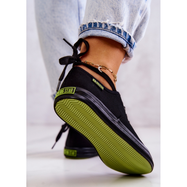 Sneakers da Donna Leggere Big Star JJ274261 Nere nero 1