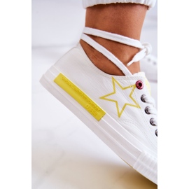Sneakers Basse da Donna Big Star JJ274384 Bianche bianca 1