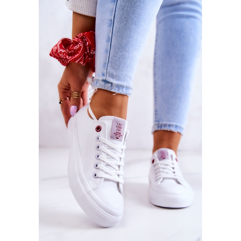 Sneakers Classiche Cross Jeans JJ2R4017C Bianche bianca 1