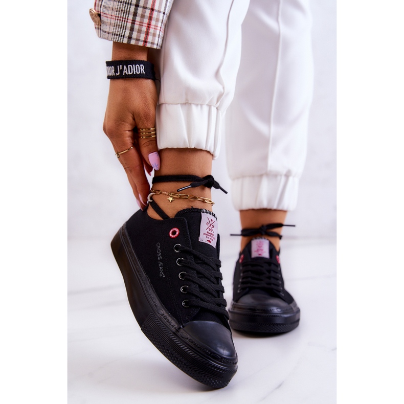 Sneakers Classiche Cross Jeans JJ2R4019C Nere nero 1