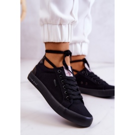 Sneakers Donna Tie Cross Jeans JJ2R4039C Nero 2