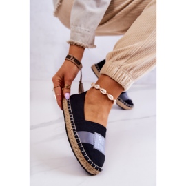 Espadrillas slip-on da donna Big Star JJ274963 nere nero 1