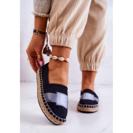 Espadrillas slip-on da donna Big Star JJ274963 nere nero 2