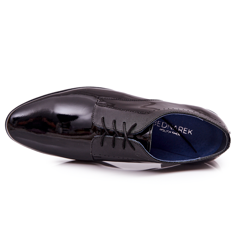 Bednarek Polish Shoes Scarpe Eleganti In Pelle Laccata Bednarek 724 Nere nero 1