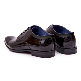 Bednarek Polish Shoes Scarpe Eleganti In Pelle Laccata Bednarek 724 Nere nero 3