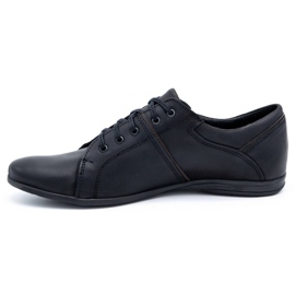 Polbut Scarpe da uomo nere C25 nero 1