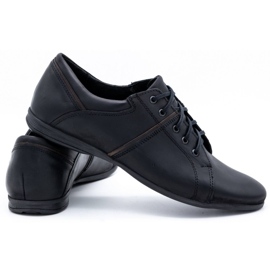 Polbut Scarpe da uomo nere C25 nero 3