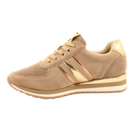 M.Daszyński Scarpe sportive da donna Beige MR2169 1
