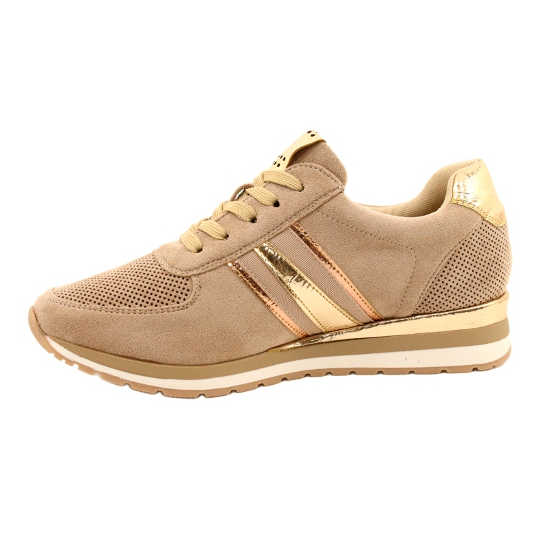 M.Daszyński Scarpe sportive da donna Beige MR2169 1