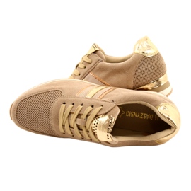M.Daszyński Scarpe sportive da donna Beige MR2169 4